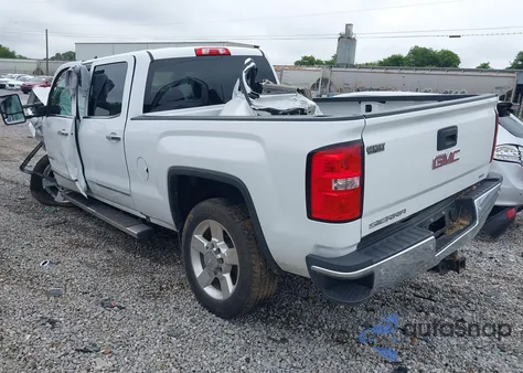 2016 GMC Sierra 2500Hd Slt из США, поврежденный, VIN 1GT12TE82GF280333